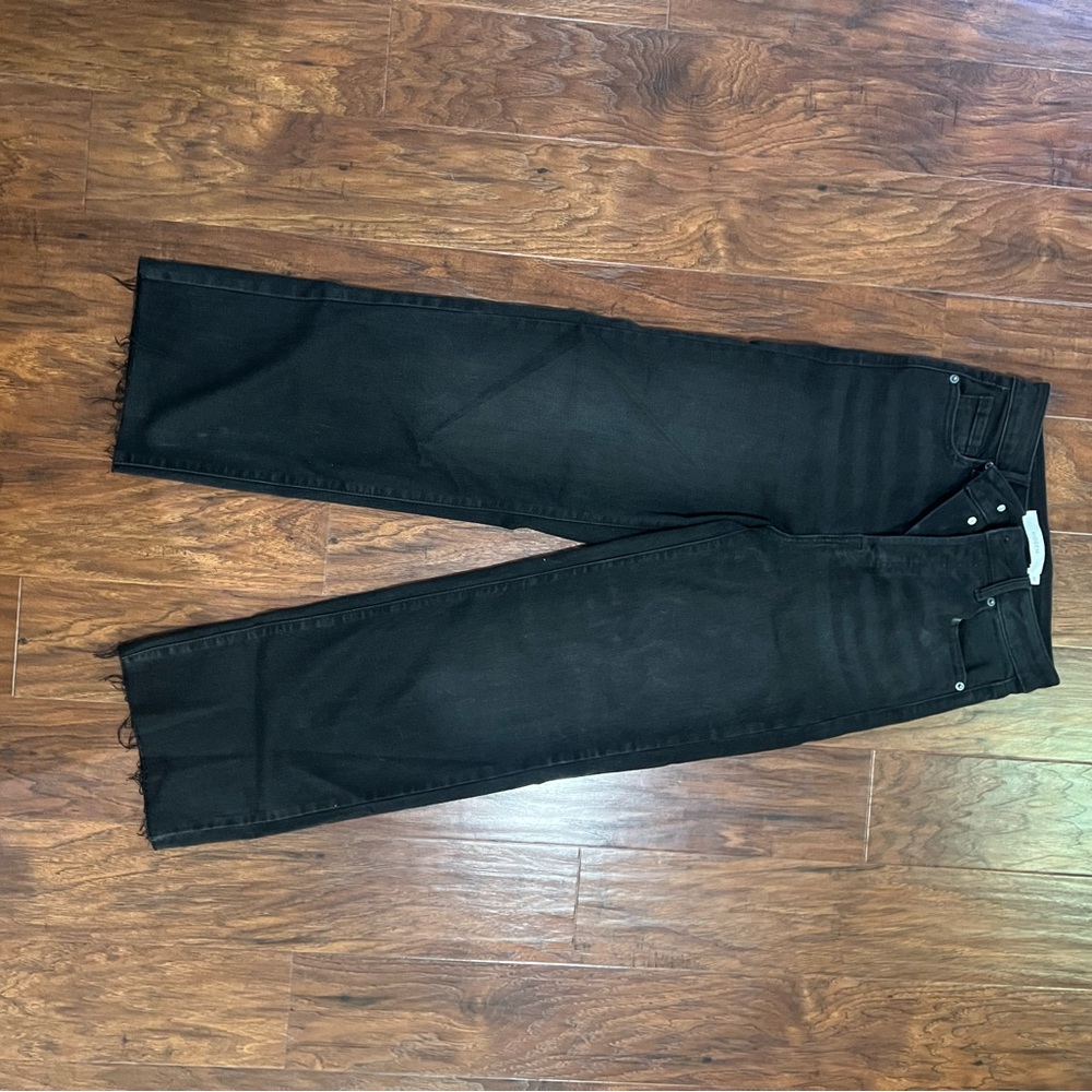 Black ankle length jeans